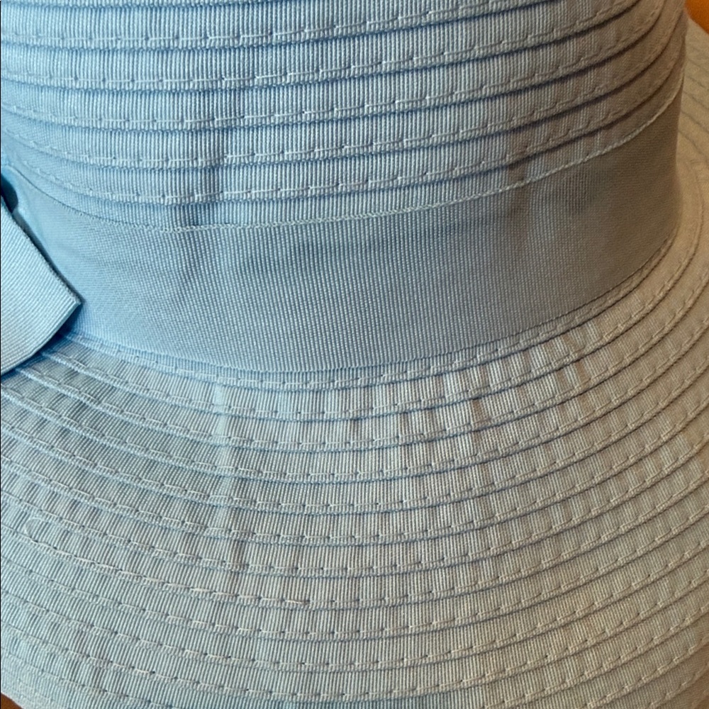 Elegant Blue Sun Hat - Picture 5 of 5